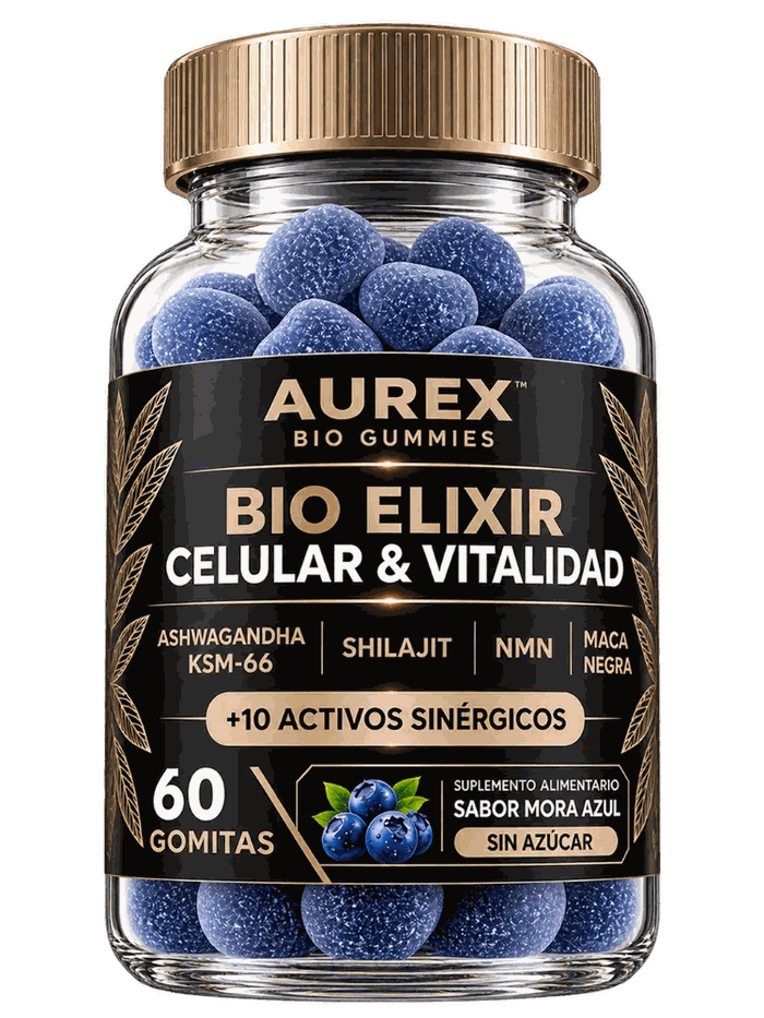 Frasco AUREX flotando
